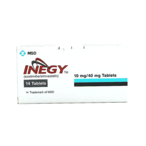INEGY 10 / 40 MG ( EZETIMIBE / SIMVASTATIN ) 14 TABLETS