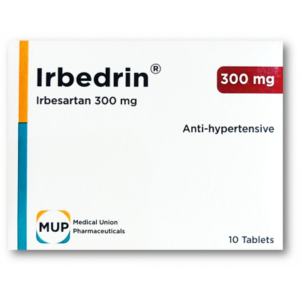 IRBEDRIN 300 MG ( IRBESARTAN ) 10 TABLETS