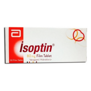 ISOPTIN 80 MG ( VERAPAMIL ) 30 FILM-COATED TABLETS