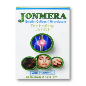 JONMERA ( GELATIN (COLLAGEN) HYDROLYSATE 10 GM + VITAMIN C 75 MG ) 10 SACHETS