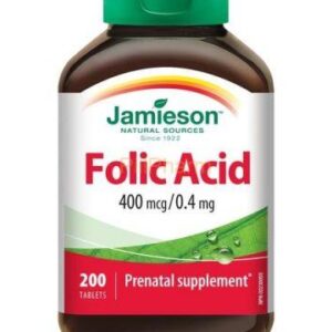 Jamieson Folic Acid 400mcg Tablets 200?s