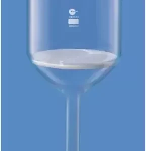 Borosil 200 ml Buchner Funnel with Sintered Disc