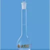 Borosil 2020 Volumetric Flask Nabl Certified Class A, Clear