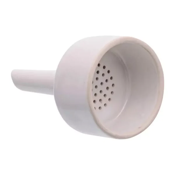 Supertek White Porcelain Buchner Funnel With Straight Sides, Diameter 75 mm, CH11108/5