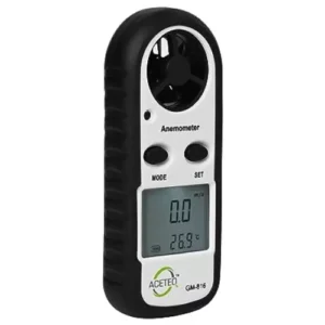 ACETEQ Anemometer Black and White for Laboratories, GM-816