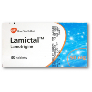 LAMICTAL 50 MG ( LAMOTRIGINE ) 30 TABLETS