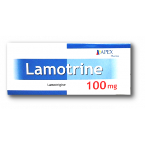 LAMOTRINE 100 MG ( LAMOTRIGINE ) 30 TABLETS