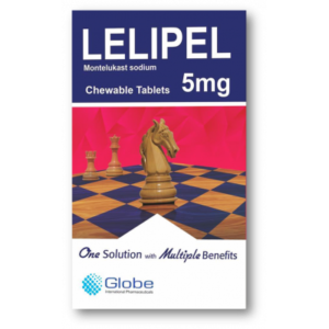 LELIPEL 5 MG ( MONTELUKAST ) 20 CHEWABLE TABLETS