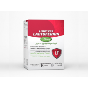 LIMITLESS LACTOFERRIN 100 MG ( LACTOFERRIN ) 14 SACHETS