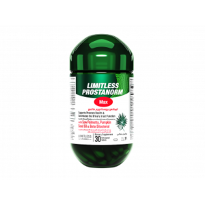 LIMITLESS PROSTANORM MAX ( ZINC 15 MG +SELENIUM 100 MCG + PYGEUM RESINOUS 100 MG + SAW PALMETTO 900 MG + STINGING NETTLE 100 MG + PUMPKIN SEED OIL 200 MG + TOMATO EXTRACT 5 MG ) 30 FILM-COATED TABLETS