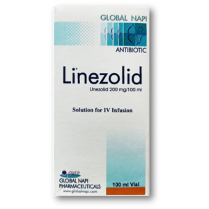 LINEZOLID 200 MG / 100 ML ( LINEZOLID ) SOLUTION FOR IV INFUSION VIAL 100 ML