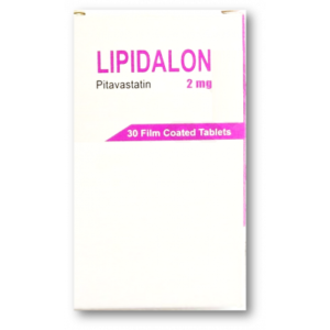 LIPIDALON 2 MG ( PITAVASTATIN ) 30 FILM-COATED TABLETS