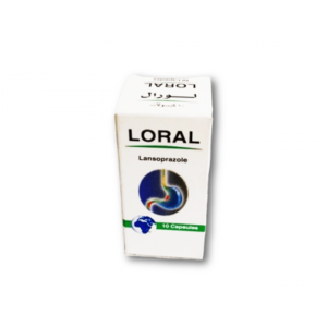 LORAL 30 MG ( LANSOPRAZOLE ) 10 CAPSULES