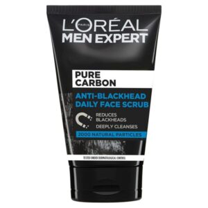 L?Or?al Men Expert Pure Carbon Anti-Blackhead Daily Face Scrub 100ml