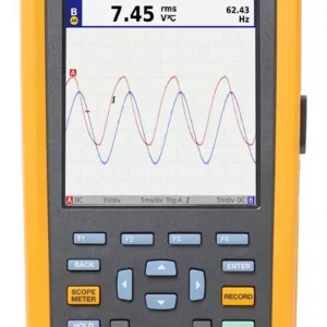 Fluke 120B Series ScopeMeter Industrial Hand-Held Oscilloscope