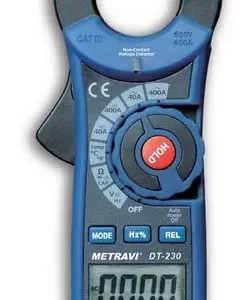 Metravi DT-230 Digital AC/DC Clamp Meter 400 A 600 V