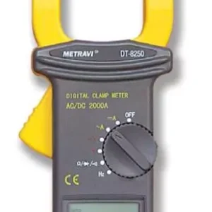 Metravi DT-8250 Digital AC/DC Clamp Meter 2000 A 750 V