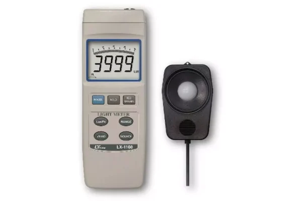 Lutron LX-1108 Digital Lux Meter (Range 40 to 400000)