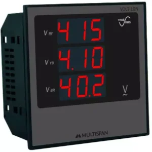 Multispan AMP-19N Three Phase Digital Panel Meter