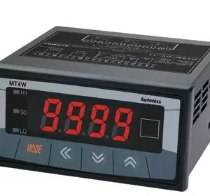 Autonics Multi Panel Meter MT4W-AA-41 AC Current Hi-Go-Lo Relay Output