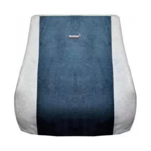AccuSure Ortho Support Back Rest Grey & Blue, ACCUSURE-004
