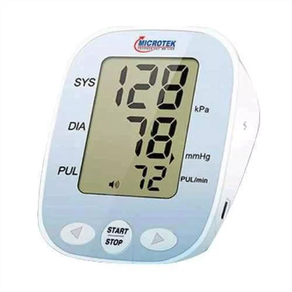 Microtek KF-65A Voice Broadcast Upper Arm Blood Pressure Monitor with USB Charging