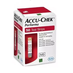 Accu-Chek Optium Glucometer Test Strips 50 Pieces