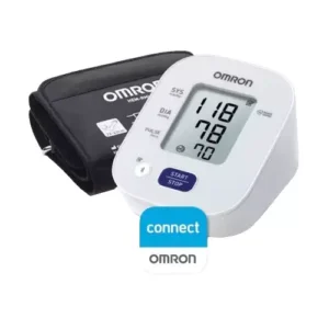 Omron Digital Blood Pressure Monitor Oscillometric White Kit, HEM 7143T1