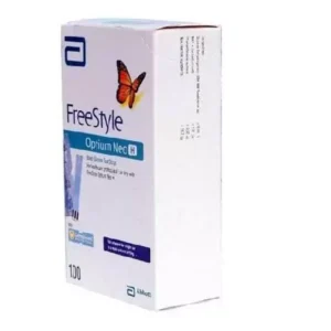 Abbott Freestyle Optium Glucometer Test Strips 100 Pieces