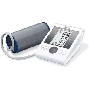 Beurer Digital Display Upper Arm Blood Pressure Monitor with Adaptor, BM 28