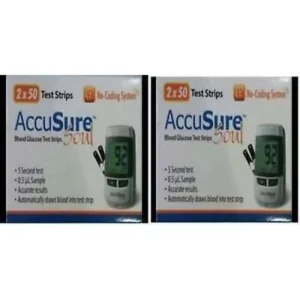 AccuSure Soul Diabetes Test Strips 200 Pieces