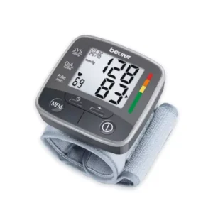 Beurer Digital Display Wrist Blood Pressure Monitor in Grey Color, BC 32