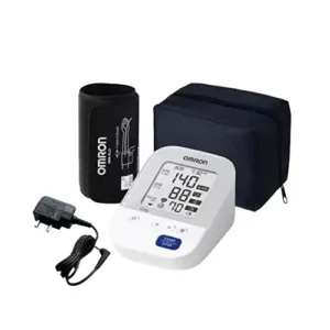 Omron Healthcare Automatic Blood Pressure Monitor White, Grey & Black Kit, HEM-7156
