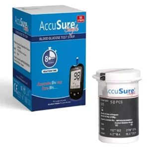 AccuSure Simple Diabetes Test Strips 50 Pieces