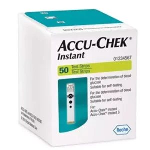 Accu-Chek Instant Glucometer Test Strips 50 Pieces