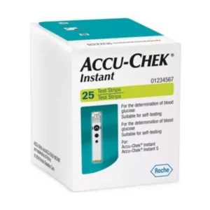 Accu-Chek Glucometer with 25 Test Strips White, ACCUCHECK-002