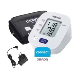 Omron Digital Blood Pressure Monitor Oscillometric White Kit, 7143T1-A