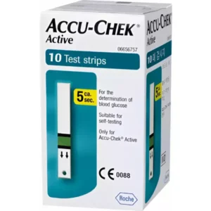 Accu-Chek Active Glucometer Test Strips 10 Pieces