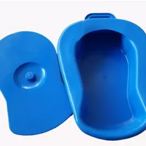 Max Life Adult Bed Pan with cover Blue color