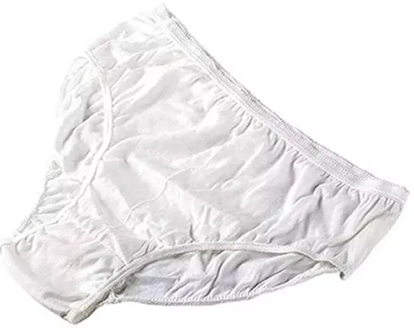 KUDIZE White Disposable Panties (Pack of 25 Pcs)