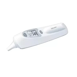 Beurer Ear Thermometer LCD High Accuracy & Auto Shut OFF White, FT 58