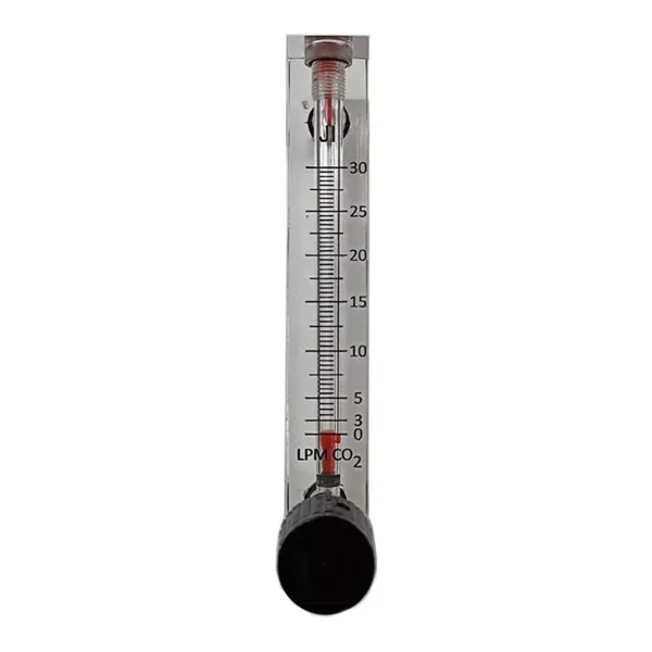 "Ji" Japsin Instrumentation Co2 Flow Measurement Acrylic Tube Rotameter JI-ATR-8