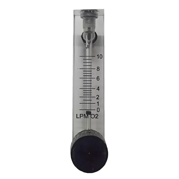 "Ji" Japsin Instrumentation Oxygen Flow Measurement Acrylic Tube Rotameter JI-ATR-3