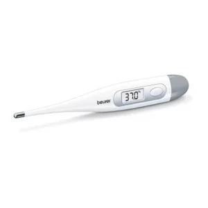 Beurer Digital Display ABS Plastic Clinical Thermometer in White Color, FT 09/1