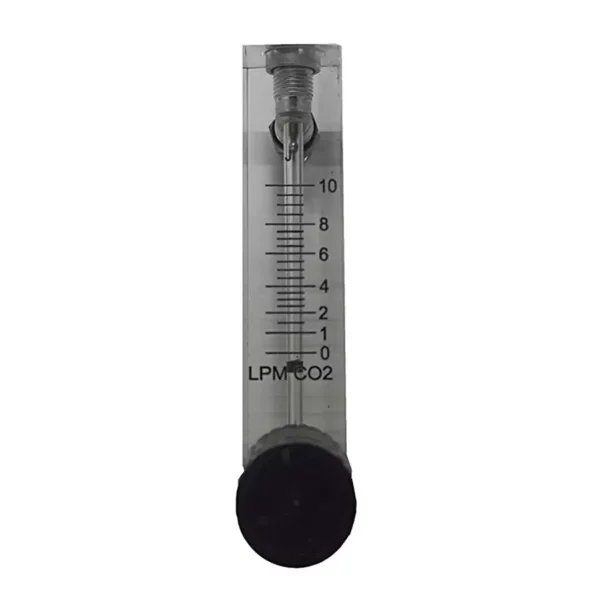 "Ji" Japsin Instrumentation Co2 Flow Measurement Acrylic Tube Rotameter JI-ATR-6