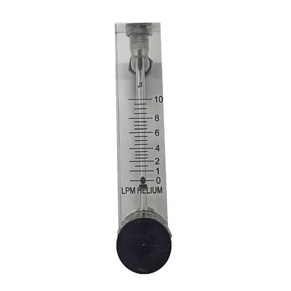 "Ji" Japsin Instrumentation Helium Flow Measurement Acrylic Tube Rotameter JI-ATR-5