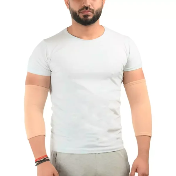 ?K SQUARIANS Elbow Sleeves Band Beige for Men & Women
