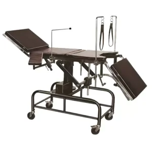 ABCO SURGICOS OT Table High Low Manual with Mattress for Hospitals and Clinics, AS-0002
