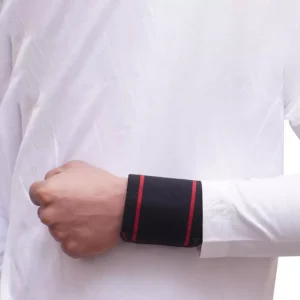 ?K SQUARIANS Controlled Compression Double Lock Wrist Brace Black for Men & Women