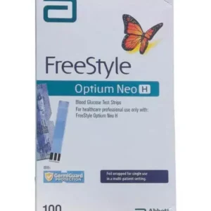 Abbott Freestyle Optium NEO H Glucometer Test Strips 100 Pieces